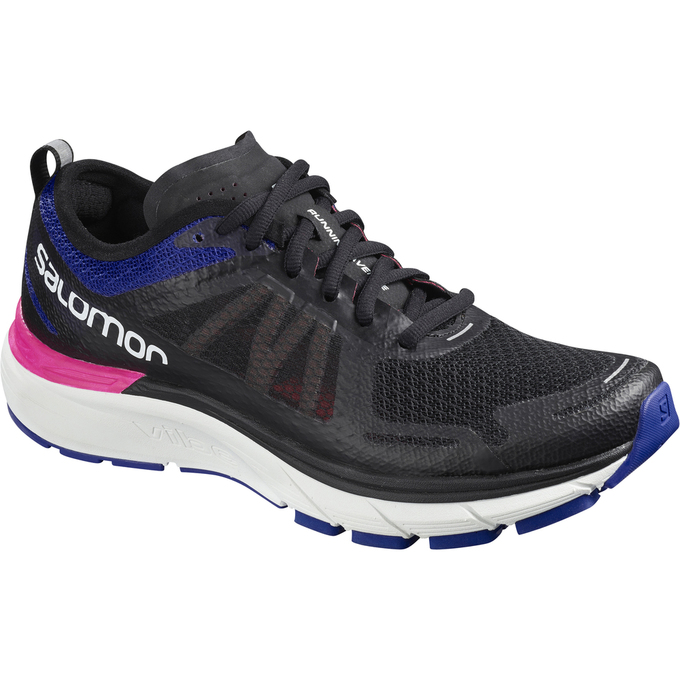 Salomon Singapore Womens Running Shoes - SONIC RA MAX W Black White | 12063-HTOU